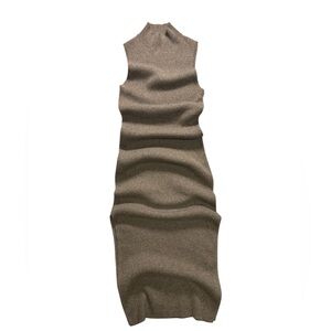Reformation Tan Sleeveless Dress